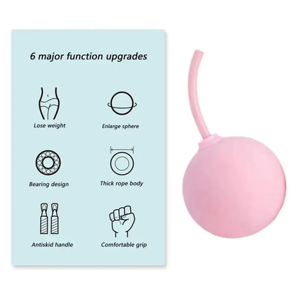 Cordless Jump Rope with Weighted Balls