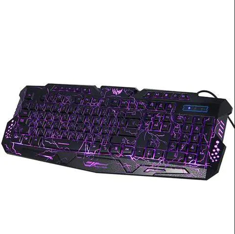 Gaming Keyboard with LED Backlighting