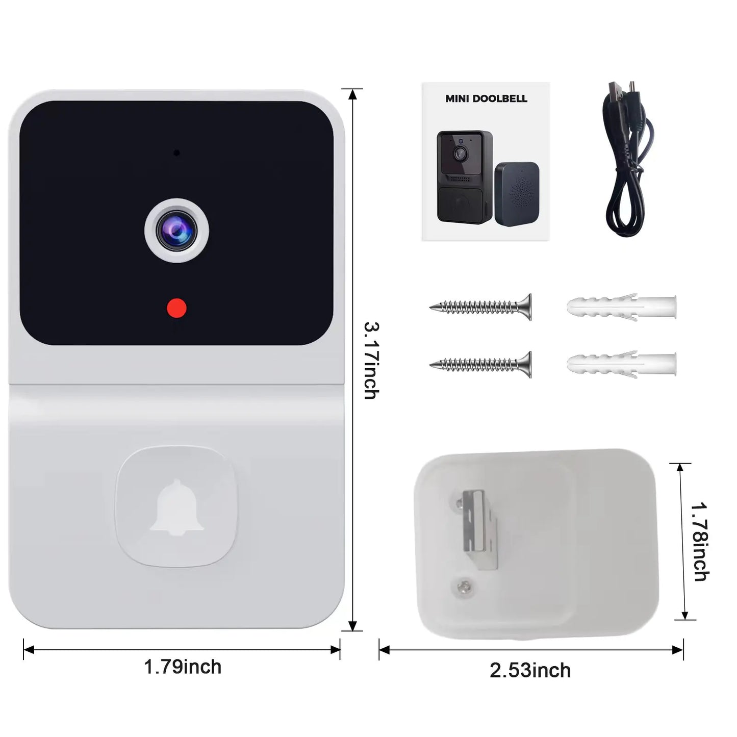 Elegant Wireless Security Doorbell